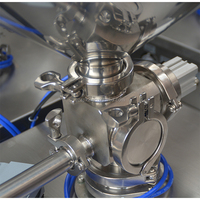 Machine de remplissage de liquides visqueux verticaux semi-automatique en acier inoxydable 304