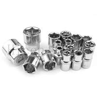 Douille courte hexagonale 8-36MM 1/2 "Grain droit et apparence double sillon