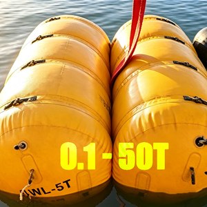 Sac de levage marin cylindrique sous-marin avec valve de surpression pour le sauvetage maritime et la flottabilité des pipelines - Product Image 4