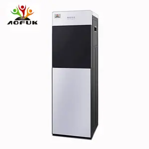 Modern Simple Household Standing Double Door Electric Refrigeration 4 Color Optional Water Dispenserwholesale Cold And Hot