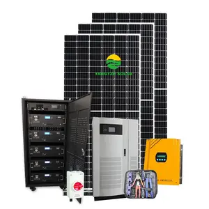 Sistem Panel Surya Yangtze, untuk Rumah, Kit Lengkap, Fotovoltaik, 10kw, 15kw, 20KW, Rumah Tangga, Daya Energi Off-Grid