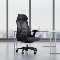 Chaise de bureau exécutive ergonomique moderne en maille pour le bureau