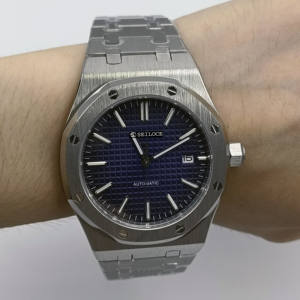 Reloj de Pulsera Mecánico Automático Simple de Lujo para Hombre de 42 mm, NH35, Resistente al Agua, con Cristal de Zafiro - Product Image 4