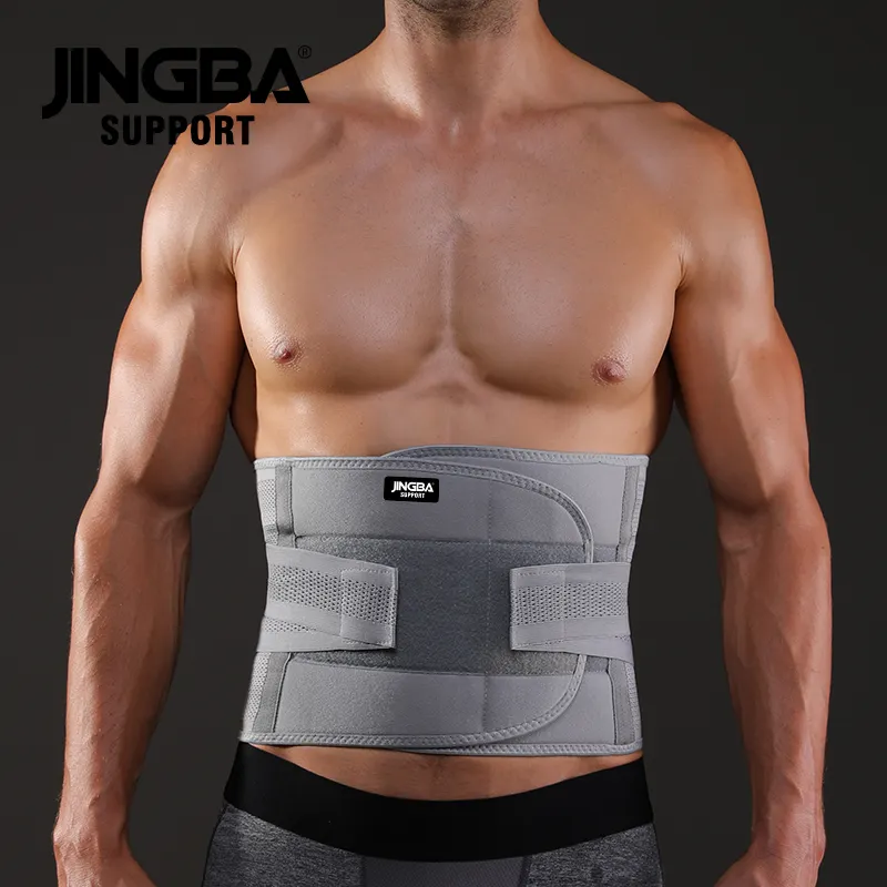 JINGBA Novas Cores Best-Selling Unisex Suor Ajustável Cintura Voltar Suporte Fitness Sport Personalizar Cinto Lombar Cintura Voltar Suporte