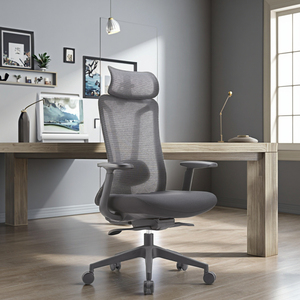 Silla Ejecutiva <span class=keywords><strong>de</strong></span> Oficina <span class=keywords><strong>de</strong></span> Lujo, Transpirable, con Malla Especial, Tejido <span class=keywords><strong>de</strong></span> Doble Capa, Respaldo Contorneado, Ajuste Completo, Reposacabezas Suave - Product Image 2