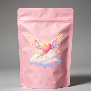 Customized 3.5g matte polyester film vertical <b>bag</b>, thickened laminated food grade <b>packaging</b> <b>bag</b> - Product Image 4