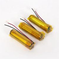 Pochette de batterie au lithium polymère cylindrique rechargeable 3.7v 130mah Ion 08310