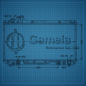 Radiador de Plástico Soldado A COOLER para Modelo DPI 1859 96-97 6112205N con 1 año de garantía - Product Image 3