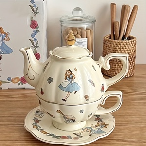 <strong>Set</strong> of 3 <strong>Alice</strong> in <strong>Wonderland</strong> Afternoon Tea <strong>Set</strong> Coffee Cup <strong>Set</strong>