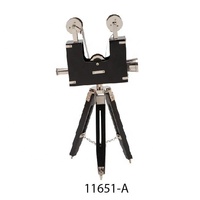 Trépied pour appareil photo à plaque pliante antique de conception antique Caméra de cinéma d'aspect vintage avec support en bois pour la décoration à bas prix