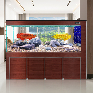 ตู้ปลาอะคริลิคแบบมีตู้เก็บของในตัว รุ่นใหม่ปี 2026 กระจกใสพิเศษ พร้อมระบบกรองด้านล่าง สำหรับเลี้ยง<span class=keywords><strong>ปลา</strong></span>เรดดราก้อนและปลาทอง เหมาะสำหรับห้องนั่งเล่น - Product Image 3