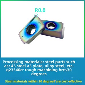 Corn Milling Cutter Spiral Roughing Right Angle Corn <strong>End</strong> <strong>Mill</strong> Shank 1135 1604 Side Milling Cutter Disc BT40 50 SKD11 - Product Image 5