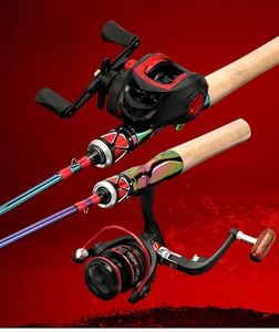 <span class=keywords><strong>Pas</strong></span> <span class=keywords><strong>cher</strong></span> 1.5m 1.68m 1.8m <span class=keywords><strong>Ensemble</strong></span> de moulinets en mer d'eau douce et poignée en liège rotative en fibre de carbone - Product Image 4