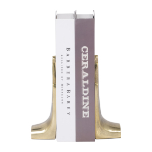 Fermalibri Decorativi in Metallo dal Design Moderno per Arredamento Casa e Ufficio, Finitura Elegante in Oro - Product Image 2