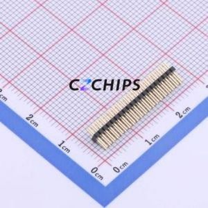 X1321WV-2x20J-C30D23 Pin Header Through hole Component (THT),P=1.27mm Connector 2x20P 1.27mm 1.27mm Pin Header - Product Image 2