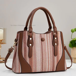 New Wholesale Fashion PU Leather <b>Ladies</b> Shoulder Bags Luxury Designer Women's Handbags With a <b>Wallet</b> - Product Image 2