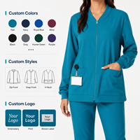 Blouse médicale personnalisée à col en V et manches courtes, uniforme d'infirmière à motif alimentaire de dessin animé, respirante, tenue de travail hospitalière