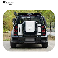 Kit de carrosserie Jetour T2 Traveller Upgrade Defender Style, kit de conversion complet, kit carrosserie large, pare-chocs, ailes, calandre, capot, embout d'échappement