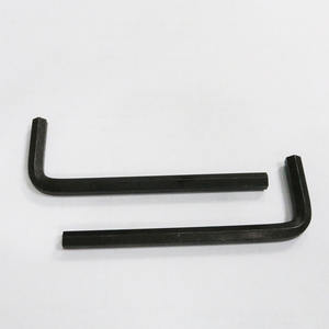 <span class=keywords><strong>Clé</strong></span> hexagonale de type L de haute précision 2.5mm 3.0mm 1/8 5/32 #8-32 <span class=keywords><strong>clé</strong></span> hexagonale hexagonale plaquée de zinc noir de nickel pour vis à six pans creux - Product Image 3