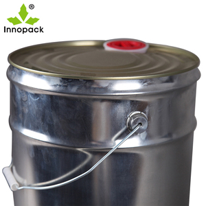 Bidon rond en tôle de 18 L, seau de 18 litres, baril, fût <span class=keywords><strong>avec</strong></span> <span class=keywords><strong>bec</strong></span> <span class=keywords><strong>verseur</strong></span> et couvercle pour aérosol, pour usage chimique - Product Image 6
