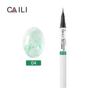 2ml 12 colores Nail Painting Pen Blossom <span class=keywords><strong>Gel</strong></span> Pen Nail Art Design Beauty Art Design OEM/ODM Custom 3D Nail Polish Pens - Product Image 1