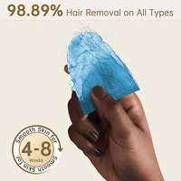100g de Perlas de Cera Depilatoria Industrial Hipoalergénicas Transparentes (Probadas por Dermatólogos) para Depilación en Zonas Sensibles