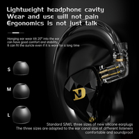Écouteurs intra-auriculaires détachables NX2, filaires et sans fil, stéréo HIFI, écouteurs dynamiques haute performance, casque transparent