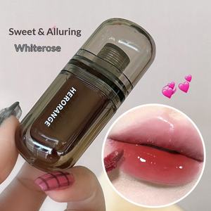 Gloss à lèvres végan effet miroir Misty Ice Night - Longue tenue, ne se décolore pas, crée un look naturel et illumine le teint, taille standard - Product Image 1