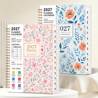 Carnet de notes A5 2027, agenda hebdomadaire, cahiers personnalisés à spirale, papeterie scolaire personnalisée en gros