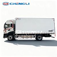 Camion frigorifique Isuzu HOWO 4x2 robuste, véhicule à température contrôlée de qualité alimentaire pour le transport de marchandises fraîches et congelées