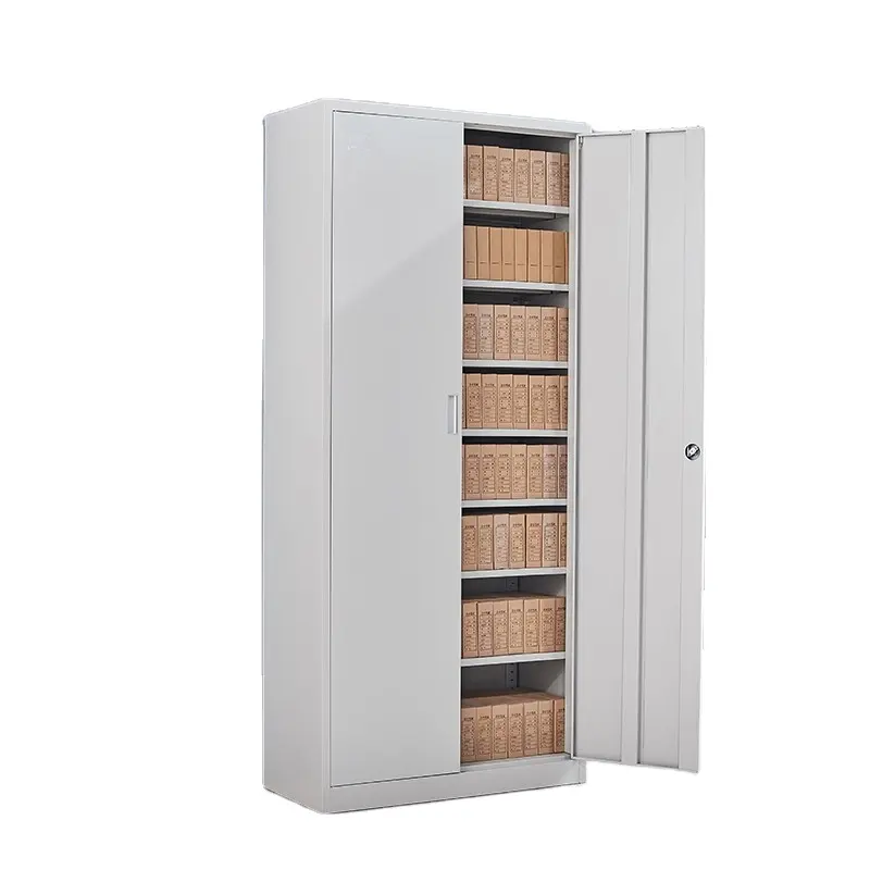 Minimalist 2 door metal file cabinet Combination Cupboards filing cabinets With Lock Swing 2 Door Filing Cabinet