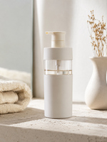 Fournisseur unique : Ensemble d'emballages pour soins corporels – Bouteilles en plastique transparentes de 300 ml, 500 ml, 750 ml pour gel douche et shampoing avec pompe à lotion