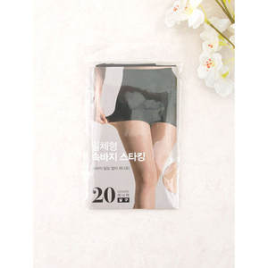 Sexy 20D albaricoque ropa interior medias finas y transparentes de nailon y Spandex de punto con características antiembolismo y varicosas - Product Image 1