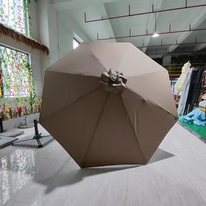 Pezzi di ricambio di alta qualità antivento in acciaio inossidabile ombrello a sbalzo in poliestere tessuto leggero per mobili pagoda - Product Image 3