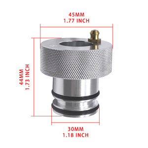 Herramienta Engrasadora de Rodamientos de Rueda de Aluminio de 30 mm, Herramienta de Engrasado de Rodamientos Antideslizante con Moleteado para Vehículos Todoterreno Can-Am ATV UTV - Product Image 3