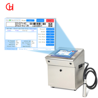 Imprimante jet d'encre CIJ automatique OEM haute précision pour l'impression de petites polices, de dates, de numéros de série et de dates d'expiration