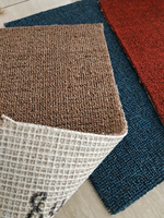 Moquette d'extérieur à boucles fabriquée à la machine, moquette unie pour bureau, rouleaux de moquette commerciale, moquette durable en polypropylène pour événements