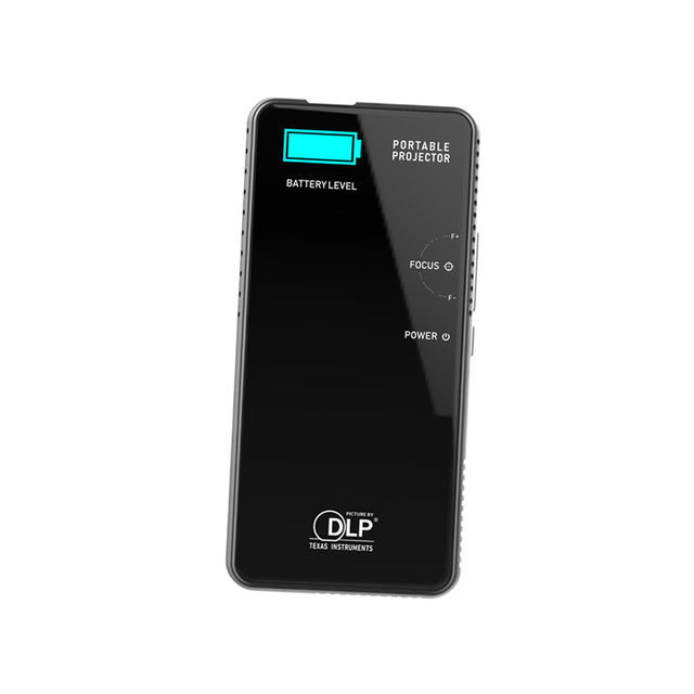 Ultra Portable 3D DLP Projector Phone Battery Power Bank Compatible Education Outdoor Smart Android Mobile Education Projector