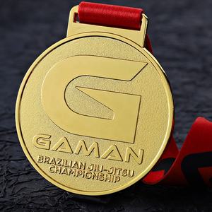Jiu Jitsu-medalla de campeonato personalizada, oro, plata, cobre - Product Image 6