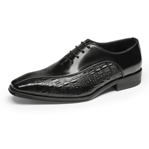 2026 New Style Men's Full Grain Leather Breathable Waterproof <b>Height</b> <b>Increasing</b> Business Formal <b>Shoes</b> British Brogue Carved - Product Image 5