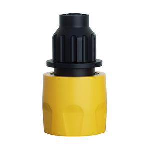 Conector de manguera de agua de conexión rápida Guoma Ruixiang de 8 mm, plástico amarillo para lavadora de autos, conector de tubería de PVC - Product Image 3