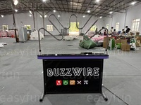 Jeu de fil électrique interactif de qualité industrielle, homologué CE, économique, pour le défi du doigt stable, pour enfants et adultes, pour les ventes de carnaval, Mega Wire Game
