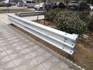 שירות רכבות פלדה בטיחות כביש עם קרן ועמדות גידור לקבלנים - Product Image 6