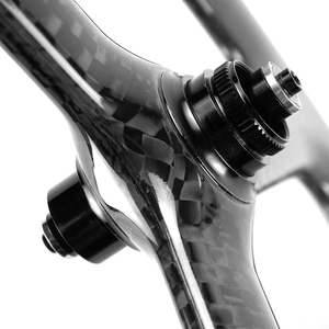 Ensemble de roues pliantes <span class=keywords><strong>en</strong></span> Fiber de carbone à trois lames 406/451 frein à disque V-Brake 16/18/20 pouces retrait <span class=keywords><strong>rapide</strong></span> vélos de route Tubeless Ready - Product Image 6