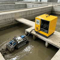 Robot de nettoyage de boues économique avec une capacité de 120 m³/h pour les projets dans les régions en développement