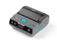 Imprimante d'étiquettes thermique portable Zicox XT453 72 mm avec batterie 2600 mAh 203 dpi - Imprimante de reçus portable pour la logistique et le stockage