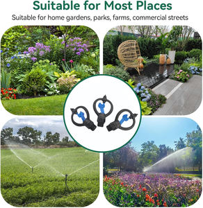 ปรับได้รอบทิศทาง 360 องศา °   หัวฉีดสเปรย์แบบหมุน ราคาโรงงาน สำหรับหัวฉีดน้ำแรงดันสูงแบบสายยาง สเปรย์พ่นน้ำในสวน - Product Image 3