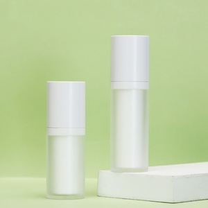 15ml/30ml Matte Frosted Transparent Skin Care Cosmetic <b>Containers</b> Plastic Diy Makeup Airless Lotion Vacuum Travel Bottle - Product Image 3