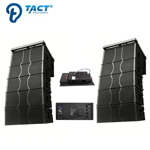 New design dual 12 active line array speaker set for outdoor concert speakers