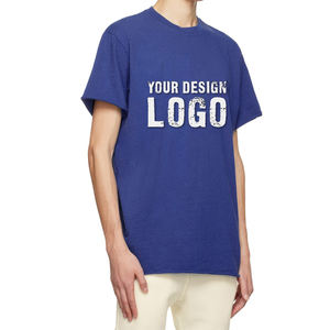 T-shirt Homme Décontracté Ample et Respirant à Col Bas Uni Effet Délavé Grande Taille – Nouveauté Tendance - Product Image 1